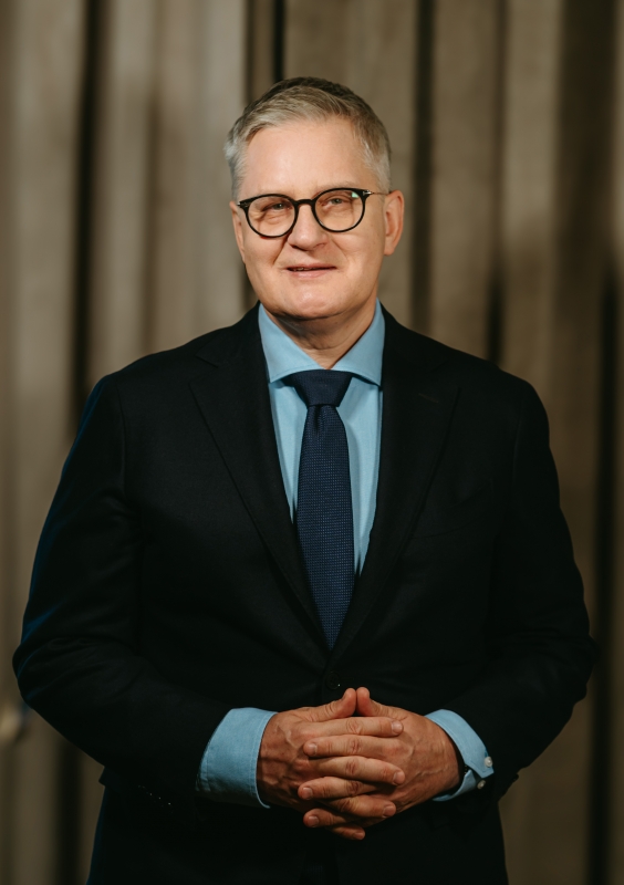 Portrait of President Zbigniew Krasinski